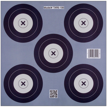 30-06 Paper Targets 5 Spot 100 pk.