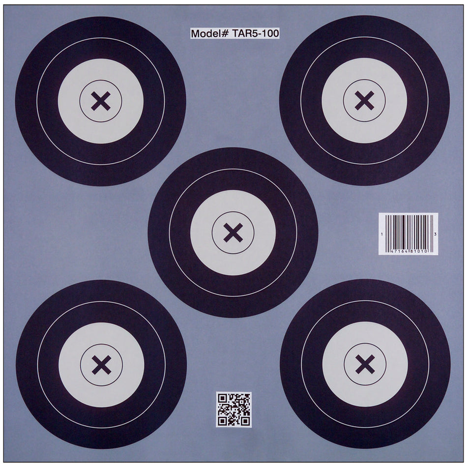 30-06 Paper Targets 5 Spot 100 pk.