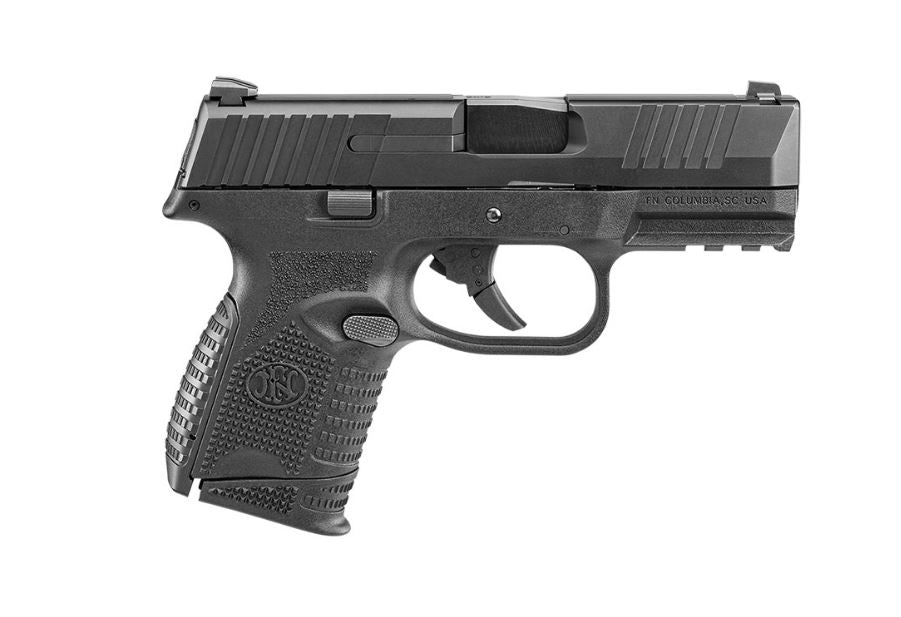 FN 66100816 509C Steel Frame 9mm Luger 10+1, 3.70" Black Steel Barrel, Matte Black Serrated Stainless Steel Slide & Polymer Frame w/Picatinny Rail, Black Interchangeable Backstrap Grip, Ambidextrous