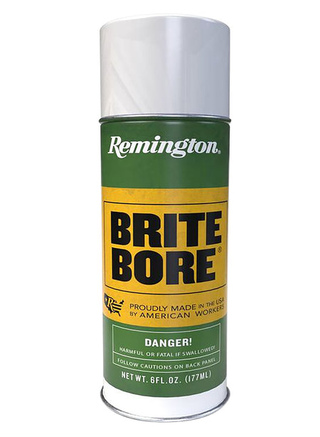 Remington Accessories 18394 Brite Bore Removes Carbon, Powder, Lead, Plastic Fouling 6 oz Aerosol