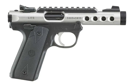 dRUGER MRK IV 22/45 LTE 22LR 4.4" CLR ANODZD BLK GRP ADJ SGHT 10RD