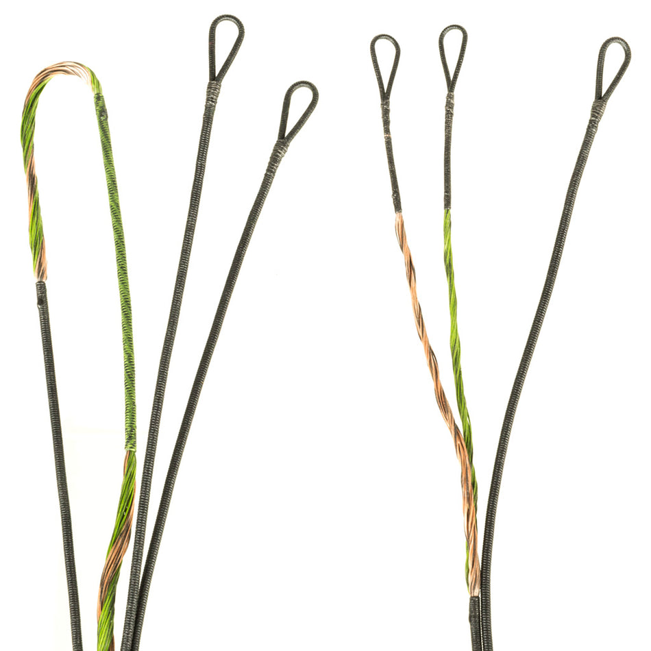 FirstString Premium String Kit Green/Brown Diamond Black Ice