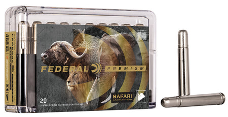 Federal .458 Winchester Mag Premium Safari Cape-Shok 500gr JSP Ammo