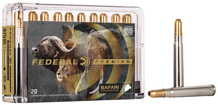 Federal .375 H&H Mag Premium Safari Cape-Shok 300gr FMJ Ammo