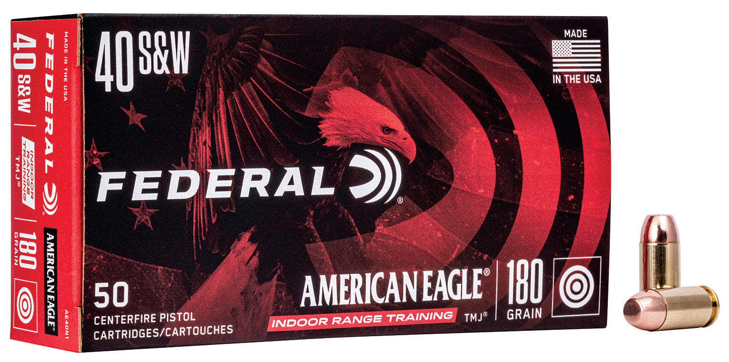 American Eagle AE40N1 Total Metal Jacket 180gr .40 S&W