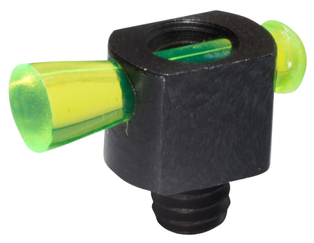 HiViz BD1007G Spark II Bead Replacement Front Sight Black | Green Fiber Optic Universal Threads