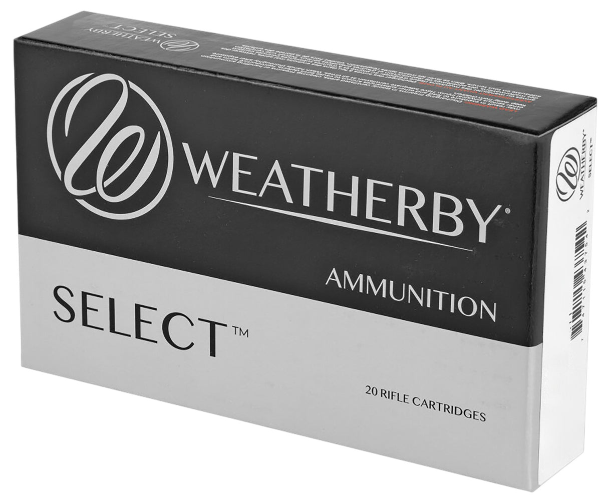 Weatherby .224 Weatherby Mag Select Plus Interlock 55gr JSP Ammo