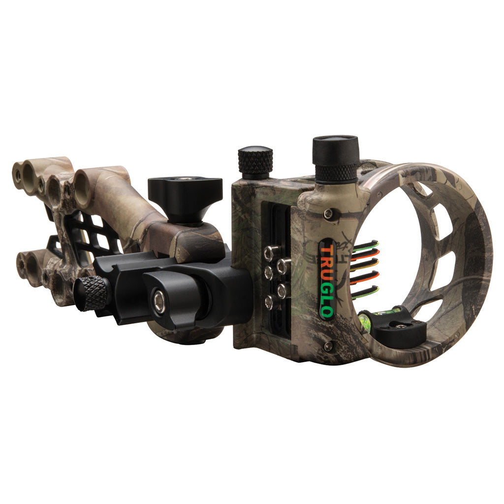 TruGlo Carbon Hybrid Micro Sight Realtree Xtra 5 Pin .019 RH/LH