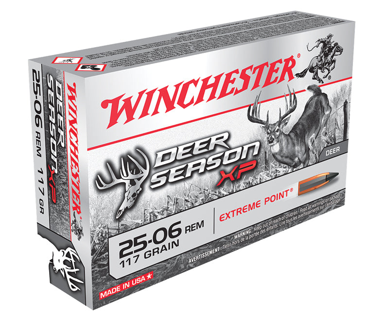 Winchester .25-06 Remington  117gr CSHP Ammo
