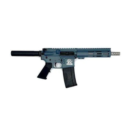 GREAT LAKES FIREARMS 223 WYLDE PISTOL 7.5" STS TITANIUM BLUE 30RD