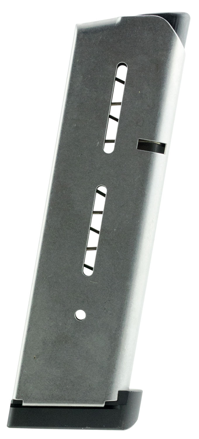 Wilson Combat 47D 1911 .350" 8rd Detachable w/ Standard Floor Plate 45 ACP Stainless Steel