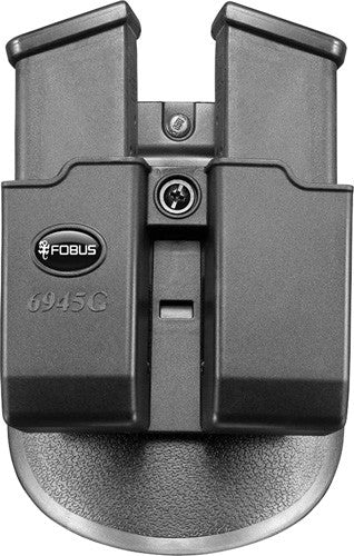 FOBUS MAG POUCH DOUBLE FOR GLOCK 45/10MM ROTO PADDLE
