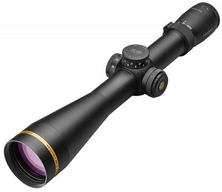Leupold 171580 VX-6HD CDS-IL 4-24x 52mm Obj 28.10-4.80 ft @ 100 yds FOV 34mm Tube Black Matte Finish Illuminated Impact-23 MOA (SFP)