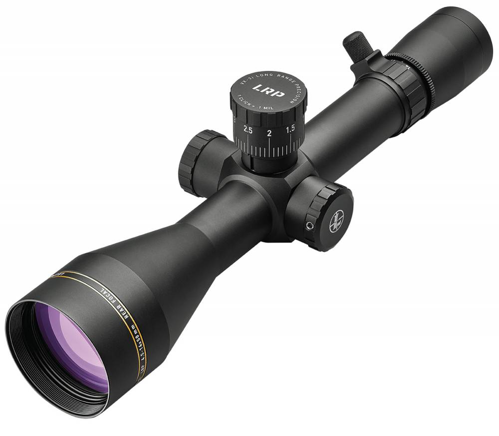 Leupold 172337 VX-3i LRP 4.5-14x 50mm Obj 20.50-7.60 ft @ 100 yds FOV 30mm Tube Black Matte Finish TMR (SFP)
