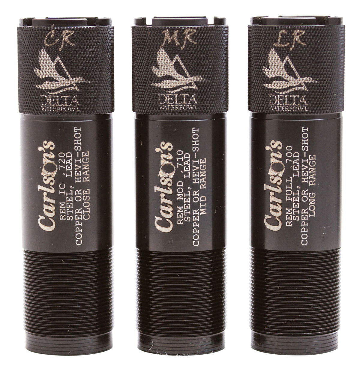 Carlson's Choke Tubes 07269 Delta Waterfowl Remington Rem Choke 12 Gauge Mid/Long/Close Range 17-4 Stainless Steel