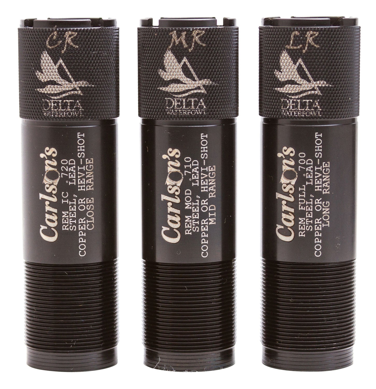 Carlson's Choke Tubes 07269 Delta Waterfowl Remington Rem Choke 12 Gauge Mid/Long/Close Range 17-4 Stainless Steel