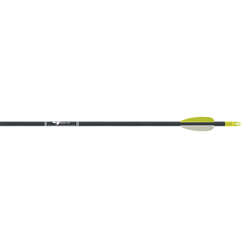 Gold Tip Fiberglass Arrows Black 2.5 in. Vanes 6 pk.