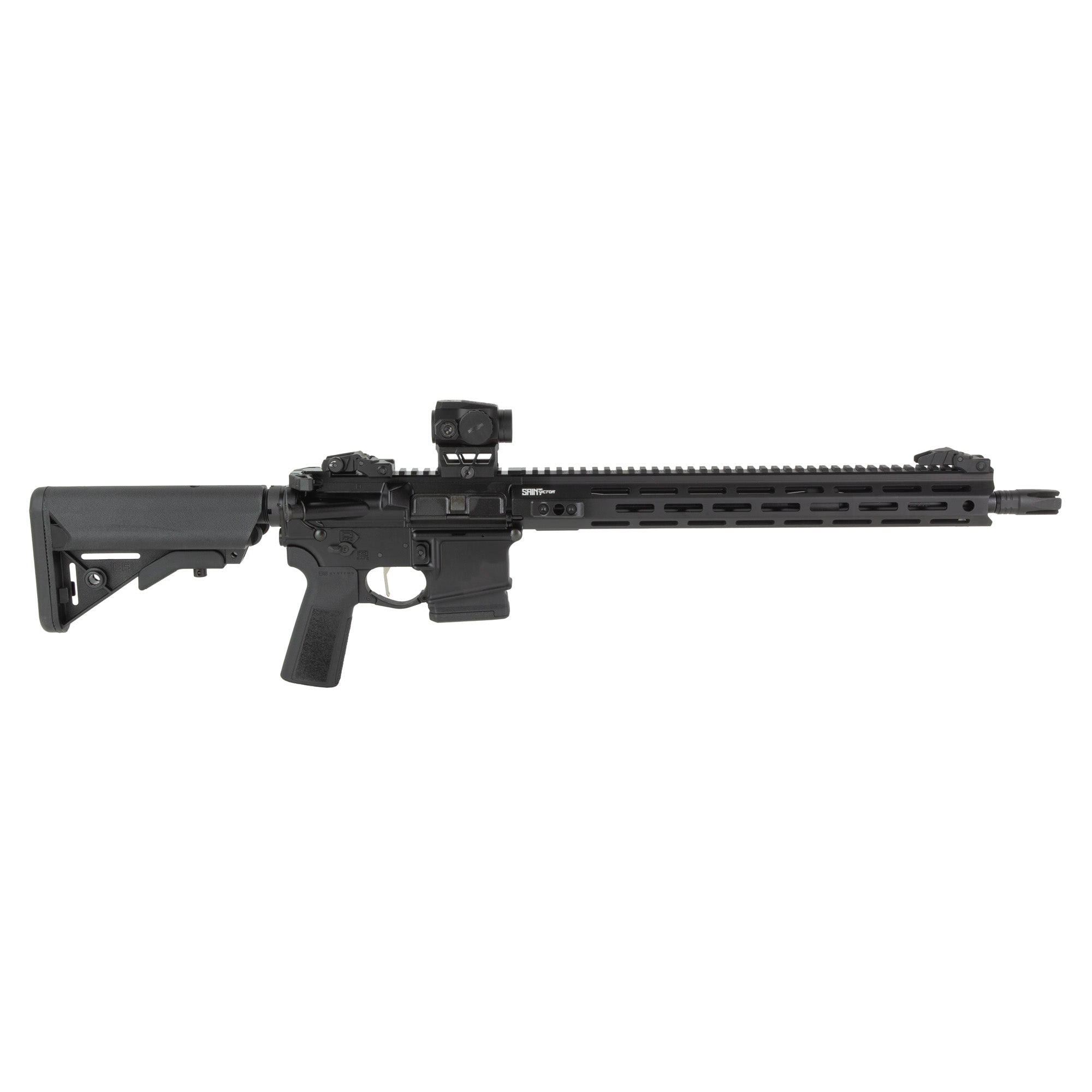 Springfield Armory STV916556BLCV2B5PAC SAINT Victor V2 Gear Pac 5.56 NATO 10+1 16" Black Melonite Barrel, Black Hardcoat Anodize Aluminum Receiver w/Picatinny Rail, M-LOK Handguard, B5 Enhanced SOPMOD