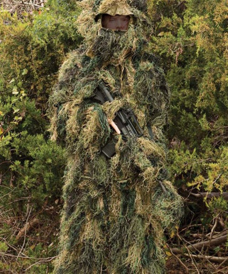 RED ROCK GHILLIE SUIT WOODLAND 5 PIECE ADULT XL/XXL