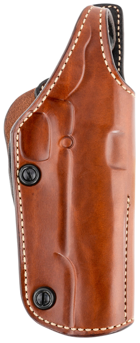 Galco PHX212 Phoenix OWB Tan Leather Belt Loop Fits 1911 Fits 5" Barrel Right Hand