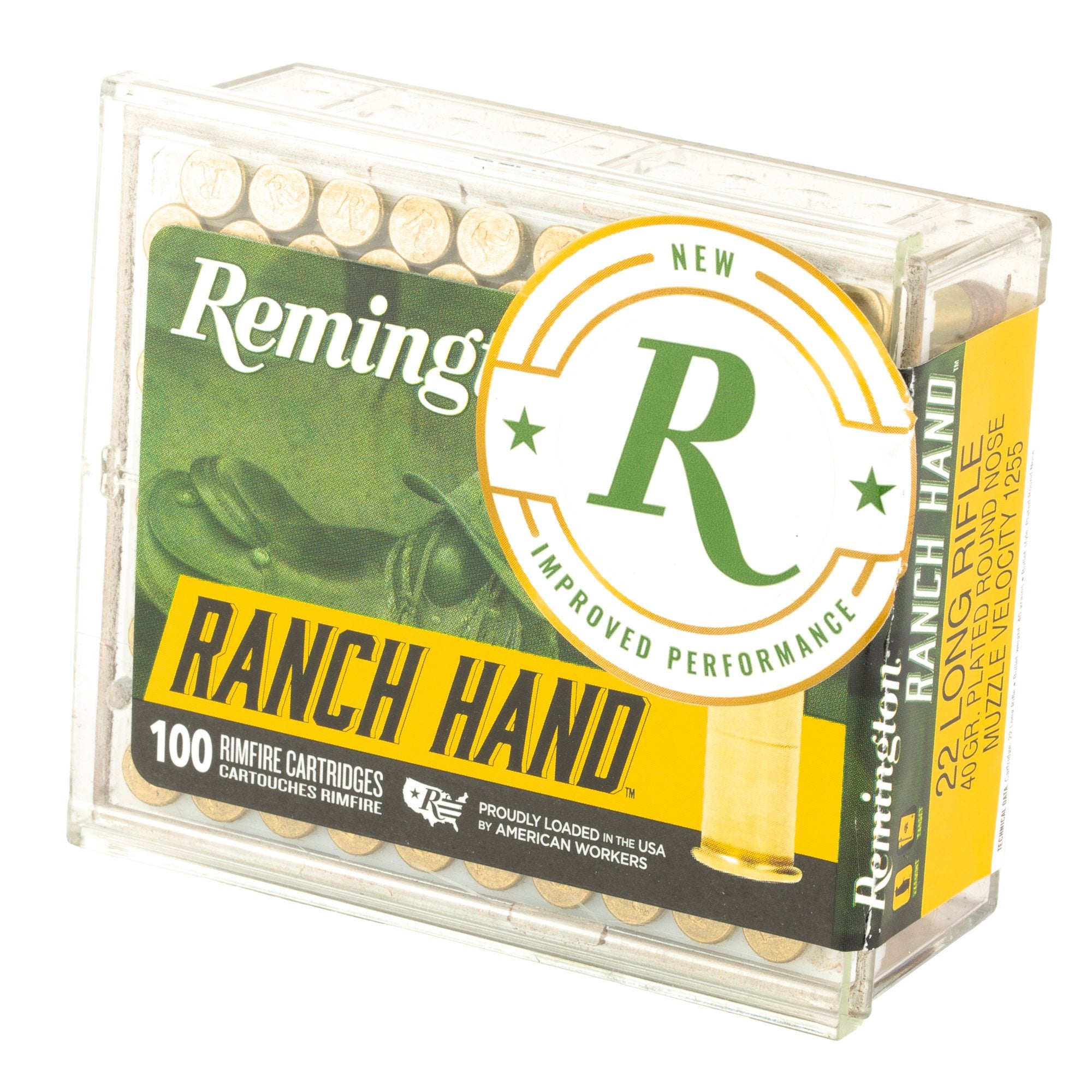 Remington .22 Long Rifle Ranch Hand 42gr Solid Ammo