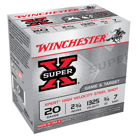 Winchester  20 Gauge 2.75 in 3/4 oz #7