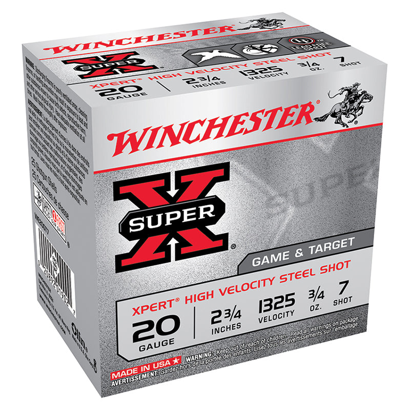 Winchester  20 Gauge 2.75 in 3/4 oz #7