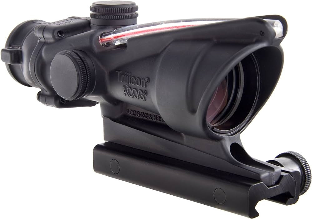 Trijicon ACOG 4x32mm Red Horseshoe Dot M855 Rifle Scope