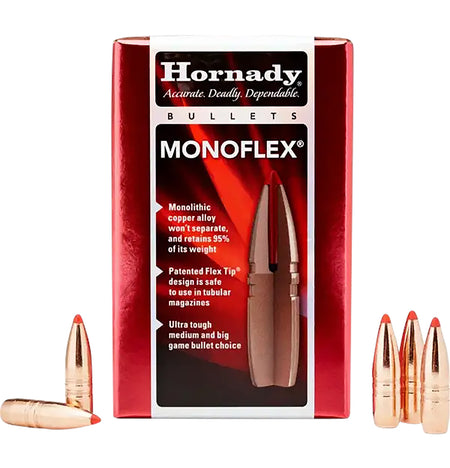 Hornady 45010 MonoFlex 45 Cal .458 250 gr MonoFlex 50 Per Box/ 15 Case