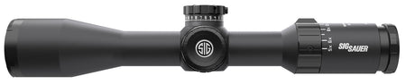 WHISKEY5 SCOPE 3-15X44MM SFP 30MM HELLFIRE QUADPLEX ILUM RET LP 0.25 MOA ADJ TH-100 TURRET - BLACK
