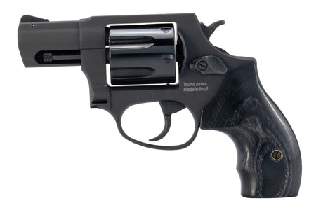 Taurus 2-32723 327 Gentleman's Carry Small 327 Federal Mag 6 Shot 2" Black Polished Barrel, Cylinder & Frame, Black Rubber Grip, Transfer Bar Safety, Exposed Hammer