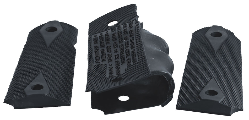 Pearce Grip PGM1911 Modular Grip System Black Rubber for 1911 Government