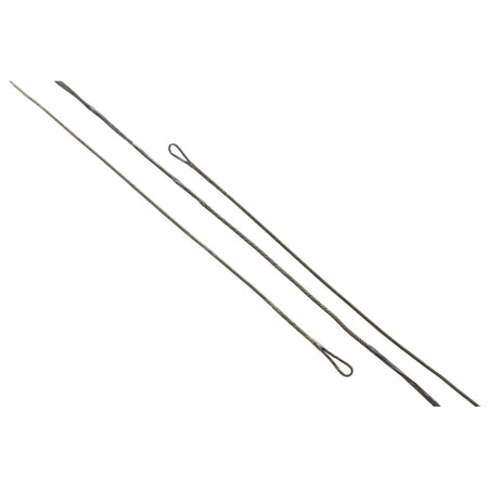 J and D Teardrop Bowstring Black B50 35 in. 18 Strand