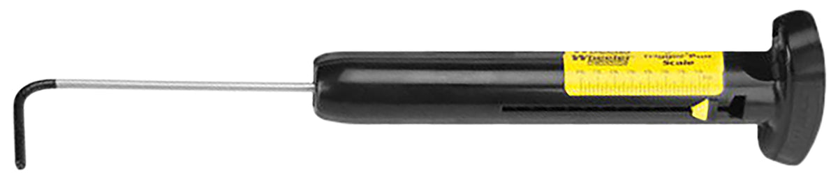 Wheeler 309888 Trigger Pull Scale Black Metal Handgun