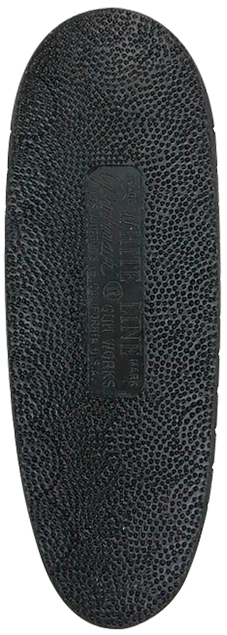 Pachmayr 00006 F325 Deluxe Black w/White Line Medium Rubber For Rifle/Shotgun