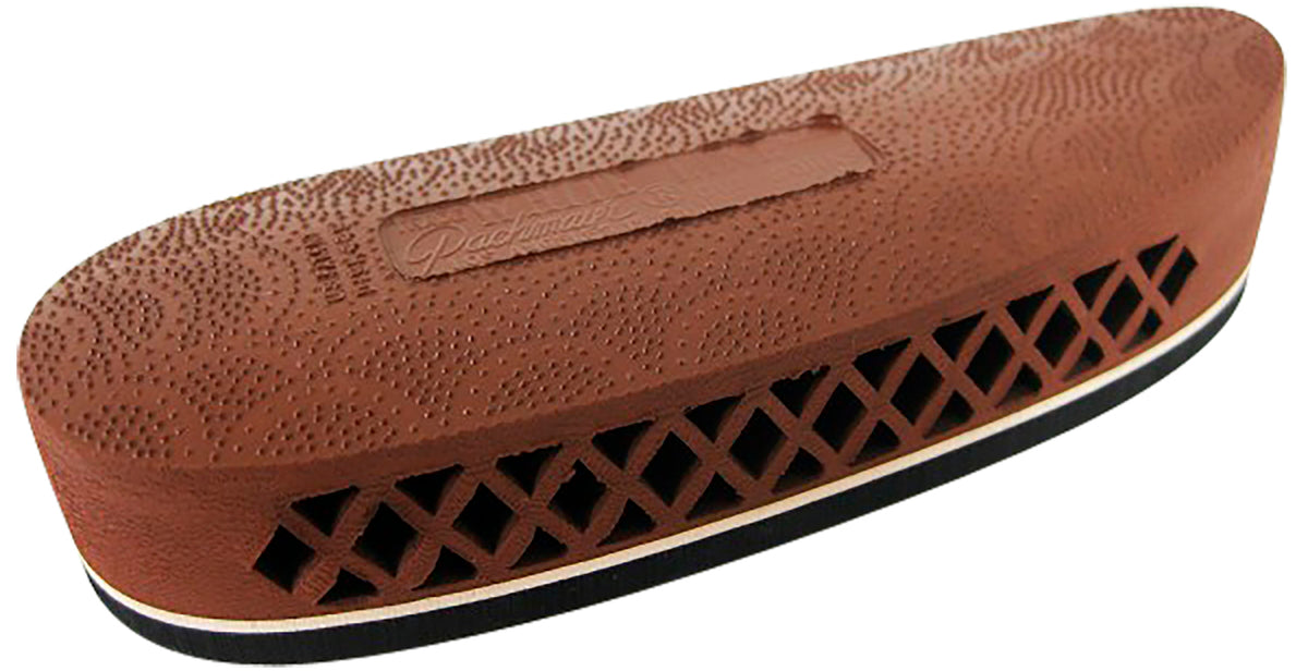 Pachmayr 00002 F325 Deluxe Brown w/White Line Large Rubber For Rifle/Shotgun
