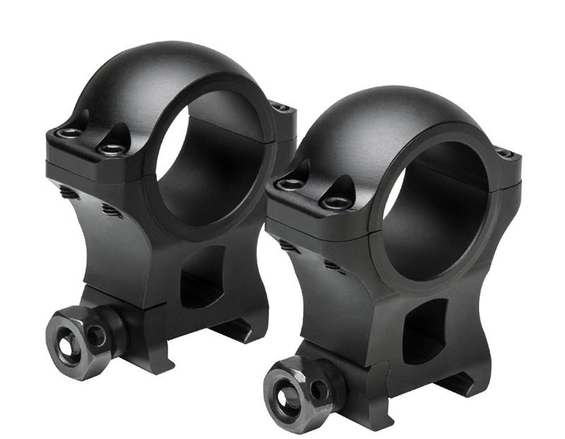 VISM 30mm Hunter Rings Black 1.3" Height