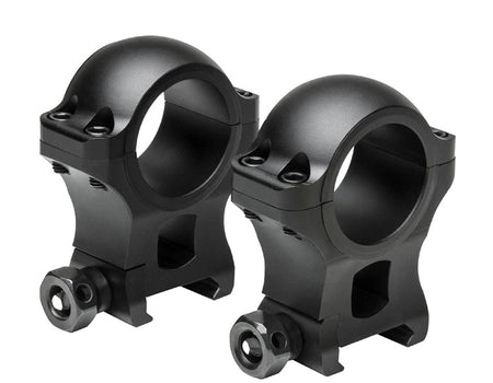 VISM 30mm Hunter Rings Black 1.3" Height