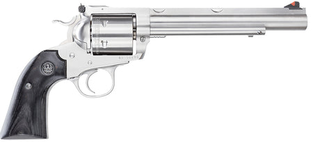 Ruger 0862 Super Blackhawk Hunter Large Frame 44 Rem Mag/44 Special 6rd 7.50" Satin Stainless w/Integral Mount Barrel, Cylinder & Frame, Bisley Black Laminate Grip, Transfer Bar Safety