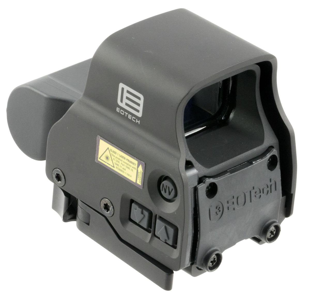 EOTech EXPS3 Holographic Sight, Red 68 MOA Ring with 4-1 MOA Dots Reticle, Side Button Controls, Quick Disconnect, Night Vision Compatible, Black Finish