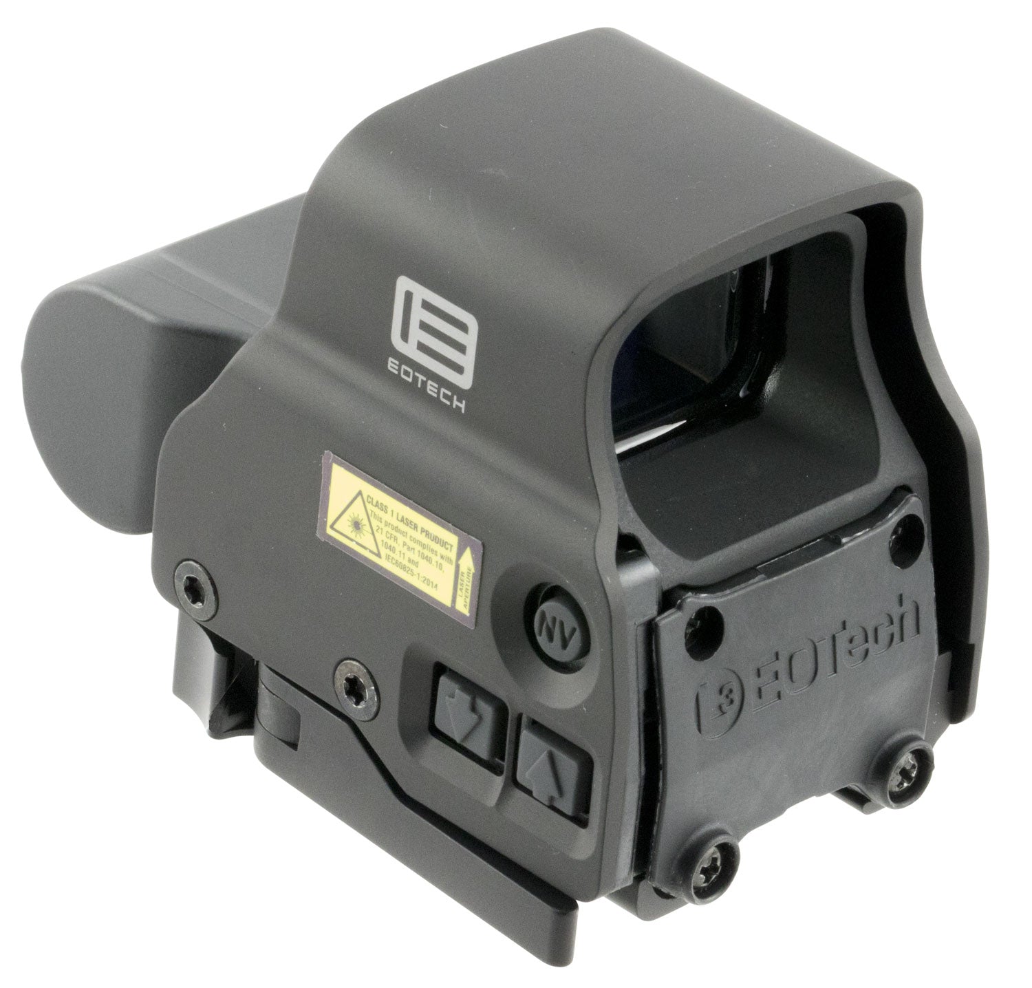 EOTech EXPS3 Holographic Sight, Red 68 MOA Ring with 4-1 MOA Dots Reticle, Side Button Controls, Quick Disconnect, Night Vision Compatible, Black Finish