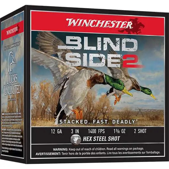 Winchester Blind Side 2 12 Gauge 3 in 1-3/8 oz #2