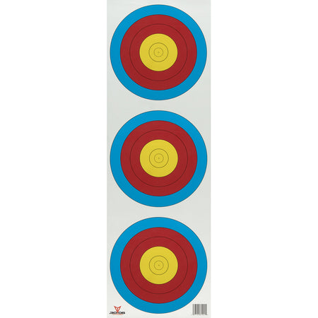 30-06 Paper Targets 3 Spot Vertical 100 pk.
