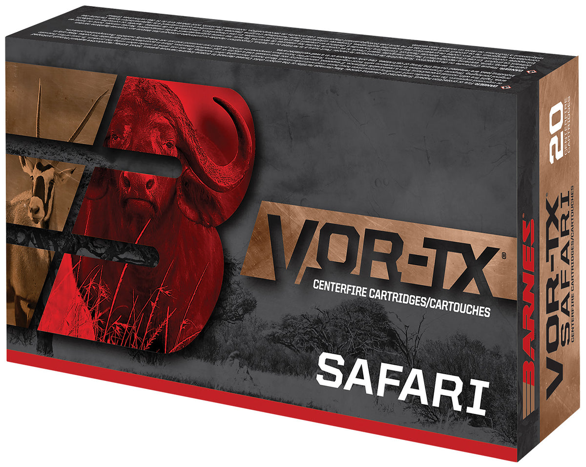 Barnes .375 H&H Mag VOR-TX Safari 300gr TSX FB Ammo