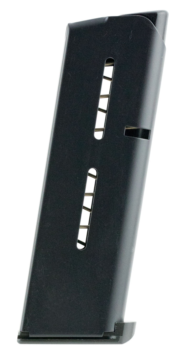 Wilson Combat 47OXCB 1911 7rd Detachable w/ Lo-Profile Steel Floor Plate 45 ACP Black Stainless Steel