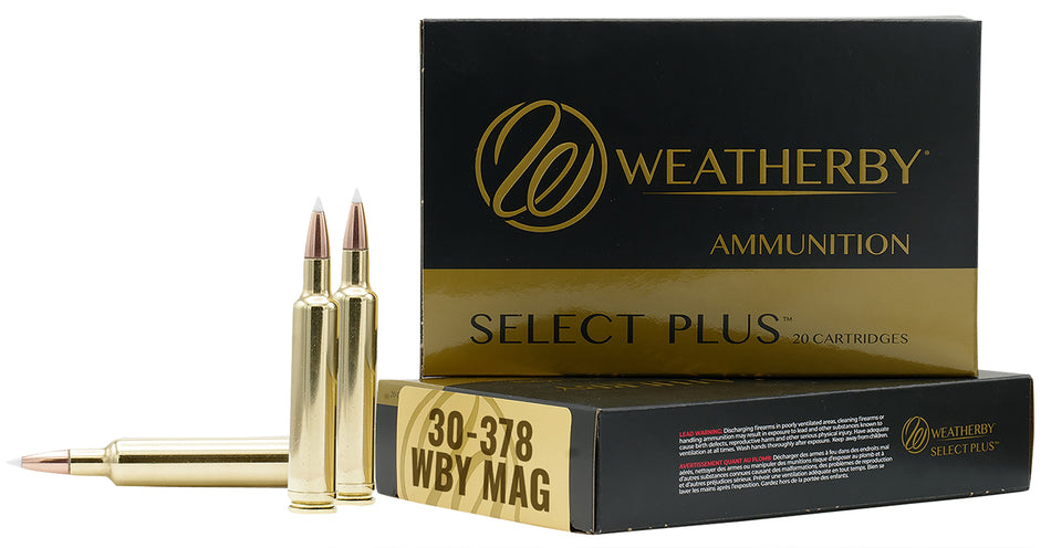 Weatherby .30-378 Weatherby Mag Select 180gr Hornady Interlock Ammo