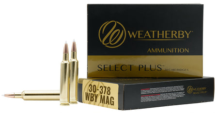 Weatherby .30-378 Weatherby Mag Select Plus 220gr Hornady ELD-X Ammo