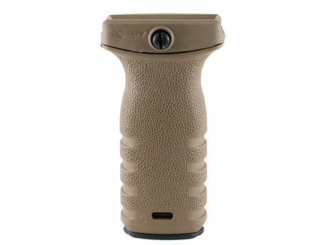 Mission First Tactical React Short Picatinny Mounted Vertical Pistol Grip, Scorched Dark Earth RSG-SDE