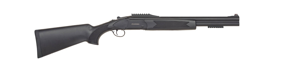 Mossberg 75484 Silver Reserve Eventide Full Size 12 Gauge Break Open 3" 2rd 18.50" Matte Blued Over/Under Vent Rib Barrel, Matte Blue w/Logo Receiver, Black Synthetic Stock, Right Hand