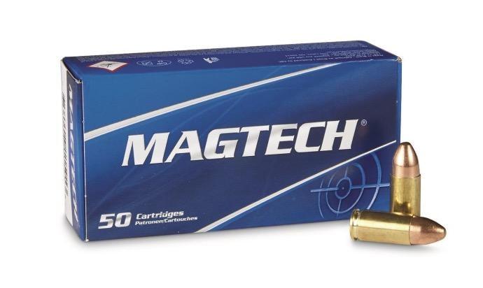 Magtech 9mm Luger 124gr FMJ Ammo